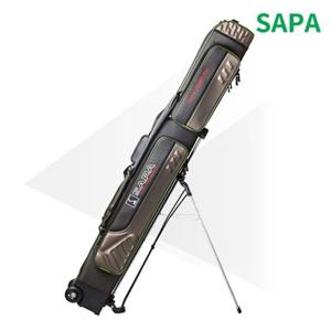 싸파 스탠드형 4단 받침 낚시가방 STB-134ZB 원통 민물 바다