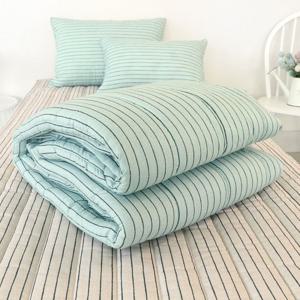 [르헤브] 펜슬라인 세미마이크로 사계절 이불패드세트 (싱글/SS)