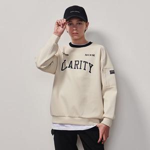 [에꼴리에]남자 봄이월 워크디테일 에어쿠션 맨투맨티(25A0701)