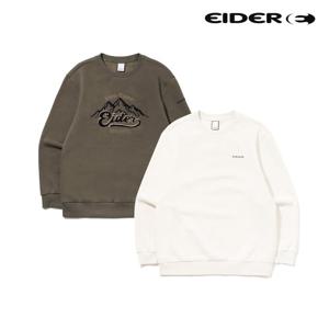 아이더 [택가 109,000원] 남성 THE SWEAT (더 스웻)   긴팔 기모 MTM 티셔츠 DMW24258