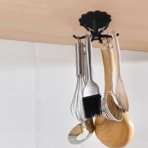플로렛 회전 조리도구걸이 접착식 욕실 천장 후크