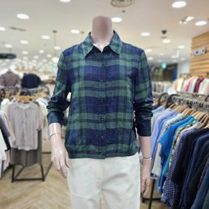 [BCBG][BCBG] o 문리 체크 블라우스 B5C7B405_DG