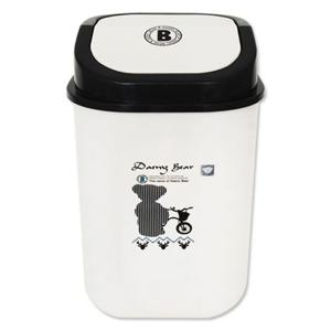 데니베어 사각휴지통 4L