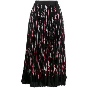 프라다 플리츠 라이트닝 볼트 스커트 P110OZS1921U9A