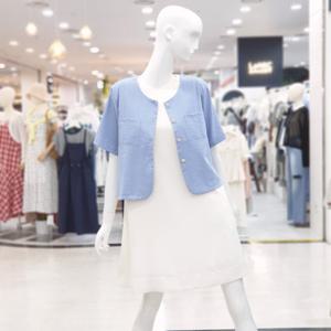 [ab.f.z]큐티 포켓 라운드 반팔 자켓 FSPZZ3J02H