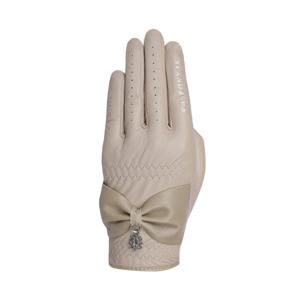 [세인트앤드류스]여성 리본 레더 한손 장갑 (821E7GV051BG)