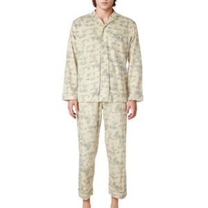 [바바라(언더웨어)]남성 파자마 60수 실켓 상하의 세트 AMP4610B