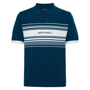 [와이드앵글]남성 CO 스트라이프 보더 폴로 스웨터 WMU25K51TB