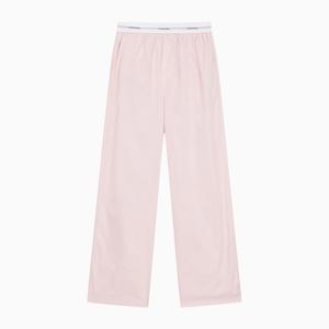 [캘빈클라인 언더웨어] 여성 코튼 포플린 로고 웨이스트밴드 팬츠 QS7410-TFF