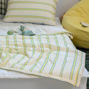 해피니 이불 레트로 M2 듀라론 냉감 차렵이불 슈퍼싱글 SS (옐로우)