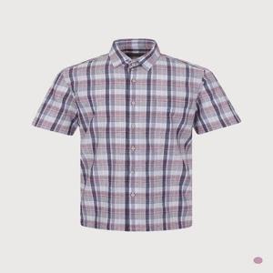 트레몰로 HC10 빅체크 반팔 캐주얼셔츠 TRBNS4M3191