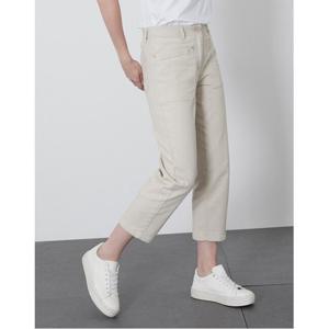 [올리비아로렌]자수 블록 데님 팬츠___VVCMPYF7371