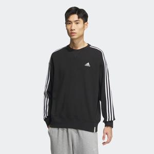 [아디다스]에센셜+ 루즈 핏 3S 프렌치 테리 스웨트셔츠 JF3930