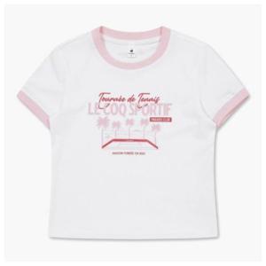 [르꼬끄]M 르꼬끄반팔티 UQC QP322TRS72-OWT 여성 크롭 링거 그