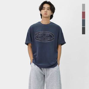 [스콰즈]스콰즈 남자 피그먼트 워싱 오버핏 반팔티셔츠 SRV081