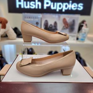 [허시파피]여성 4cm굽 발 편한 펌프스 정장구두 3fq423-A