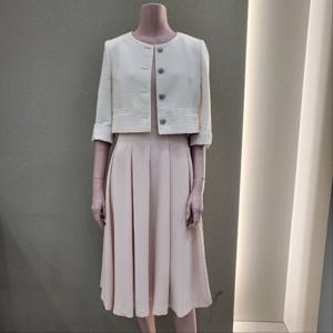 [꼼빠니아]재킷셋트 주름나시 원피스 CAFU4-WOP520_IC