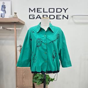 [멜로디가든]자수그림 블라우스 M25M5B111_SH