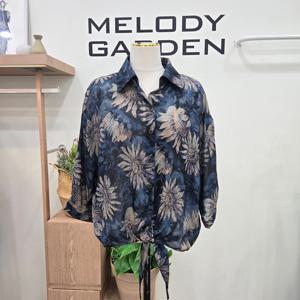 [멜로디가든]멜로디가든 멜로디가든 꽃나염 셔츠 M25M4B103_SH