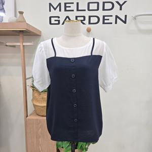 [멜로디가든]뷔스티에 블라우스 M25M4B126_SH