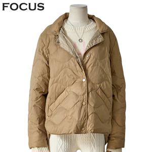 [포커스]차이나 물결누빔  덕다운점퍼 FW3J7JP0094_JK