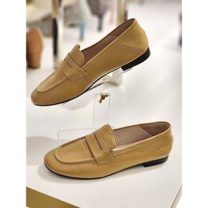 [미소페]여성 심플 베스트 페니 로퍼 3CM 112119004 카멜_DJ