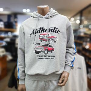 [지프](유니)   체로키)  테이프배색   후드티  JP1THU031_BP