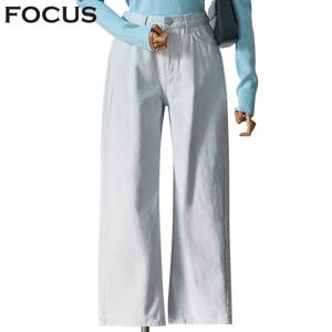 [포커스]세미 와이드 면 컬러 진 팬츠 FS4A7PT0085_JK