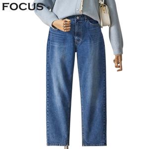 [포커스]스판 배기핏 데님 팬츠 FS4A7PT0049_JK