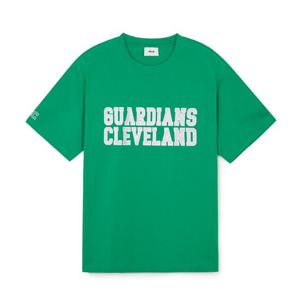 MLB 바시티 오버핏 반팔 티셔츠 A5 3ATSV0643 45GNN