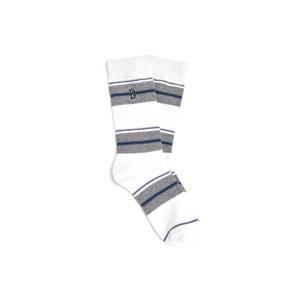 MLB  (3ASOHV15N-43WHS) 공용 스트라이프 하이 삭스