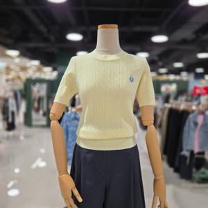 [멜로디가든]락하트 라운드 니트티 (M25M4K115 옐로우)_CA