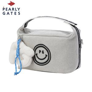 [파리게이츠] 파리게이츠 여성 스마일 투웨이 파우치백 & 퍼 키링 521E3BG007_BK