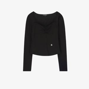 시티브리즈 루싱 디테일 긴팔 티셔츠 BB CTH1TS04 BK WH