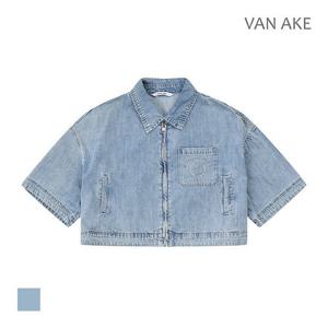 [반에이크][반에이크] 루즈핏 반팔데님자켓_VB34DJU203Z (P00359