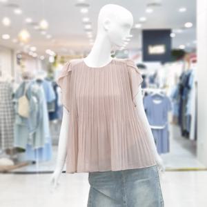 [ab.f.z]심플 여리 플리츠 안감 블라우스 FSPNZ3B36H