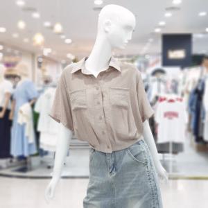 [ab.f.z]데일리 쿨 반팔 루즈핏 블라우스 FSPHZ3B32H