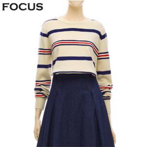 [포커스]포커스 컬러배색스트라이프니트_VF3W1KT2071