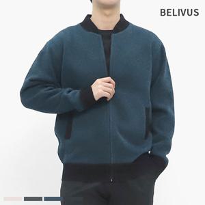 [빌리버스]빌리버스 남자 니트 집업 BGLT029 간절기 아우터