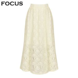 [포커스]포커스 기모레이스플레어스커트_VF3W3SK8291