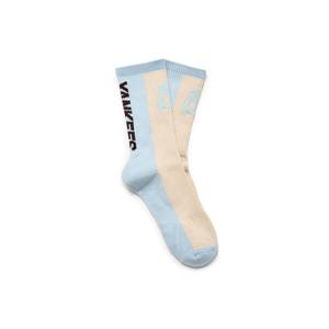 MLB  (3ASOHB25N-50SBL) 공용 컬러 블록 양말