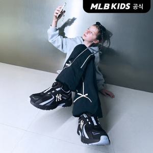 [MLB키즈 공식] 25FW 걸즈 리본 조거팬츠 NY (Black) 7FWPB1654-50BKS
