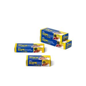 코멕스 위생백(중) 100매