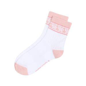 [와이드앵글]CO 중목 로고 파일 양말 WWU24S02P1