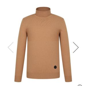 [핑]남성  변형 조직트틀넥긴팔 니트111D3SR111_BG_YS