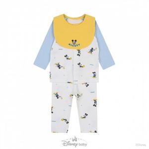 [디즈니베이비]미키별골지오픈내의(턱받이)(BLUE) 79S117607