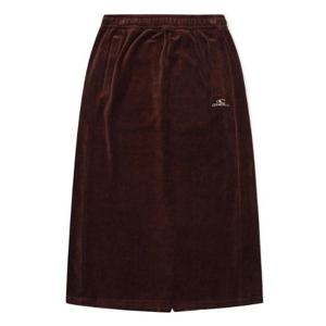 [오닐] 여성 푸딩 벨벳 롱 스커트 OWPKN8152-505