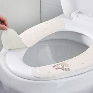빨아쓰고 붙여쓰는 스티커형 위생 변기 시트 커버