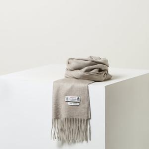 남성 멜란지 캐시미어 머플러 HZMU5F101I1