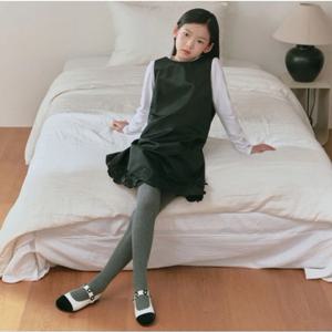 블루독스튜디오 [테일스쿱](BK)블랙플라워드레스 (75A1440001)FW25가을상품 여아원피스 키즈원피스